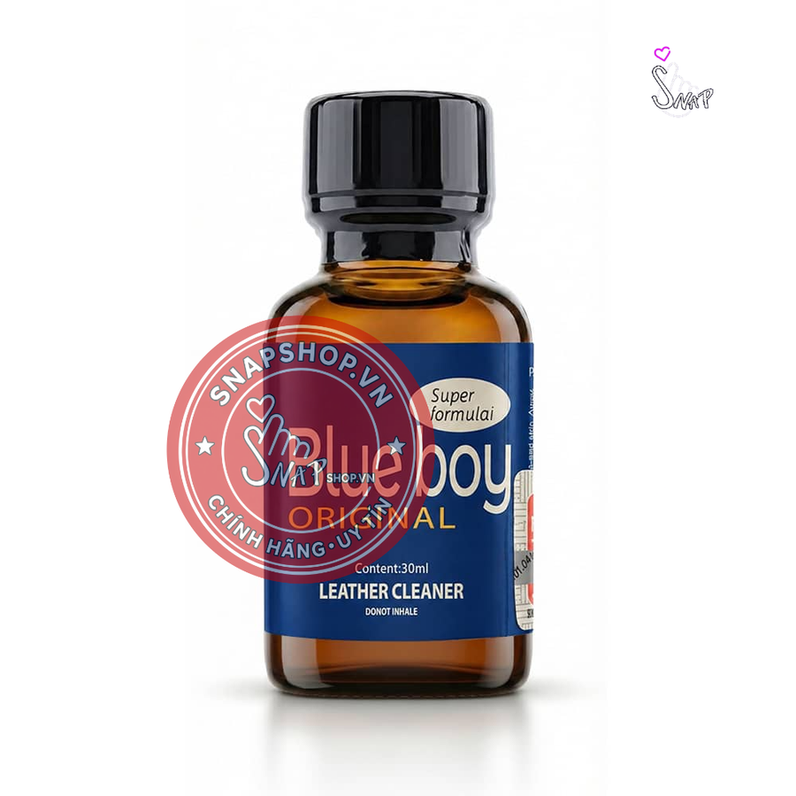 (Snapshop) Chai hít tăng khoái cảm Popper PWD USA Blue Boy - Chai 30ml Chính Hãng