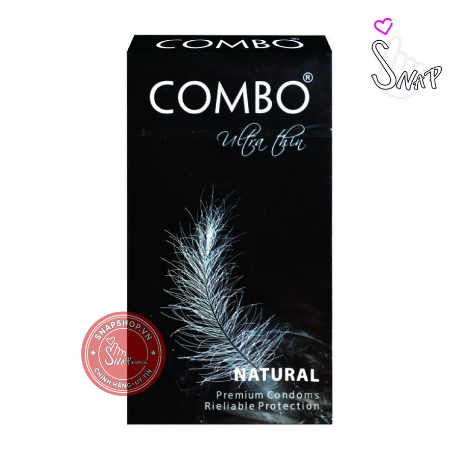 (Snapshop) Bao cao su Combo - Mỏng mịn, không mùi - Hộp 10 cái Chính Hãng