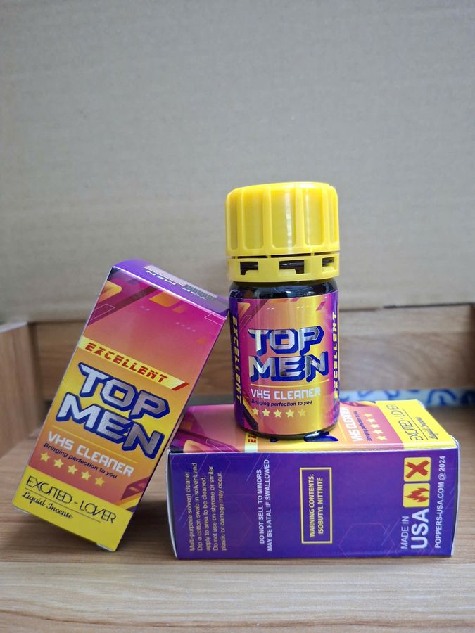 Chai hít Popper 40ml USA, Cho Top Chống Xìu , Giúp Cương Cứng Liên Tục, Che Tên 