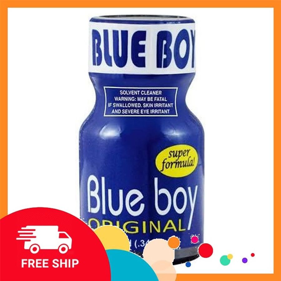 (Che Tên Khi Giao) Popper 10ml , blue boy, cam kết hàng chính hãng, cực mạnh, phê lâu Hộp Trắng Kín