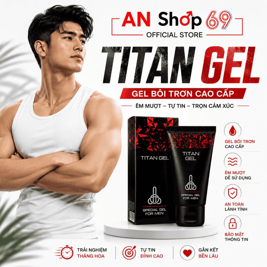 COMBO 2 tặng 1 Titan Gel Đỏ bôi trơn massage tăng cường Bền Bỉ Trợ Giá Cực SỐC 773184