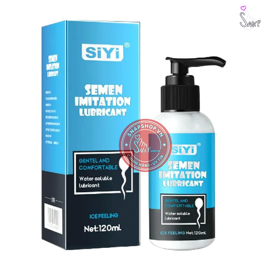 (Snapshop) Gel bôi trơn hậu môn mát lạnh Siyi Ice Feeling - Chai 120ml Chính Hãng
