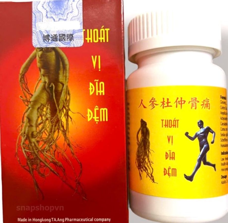 Viên uống đau nhức xương khớp Thoát vị đĩa đệm - Hỗ trợ giảm đau khớp, cải thiện sức khỏe xương khớp - Hộp 30 viên từ