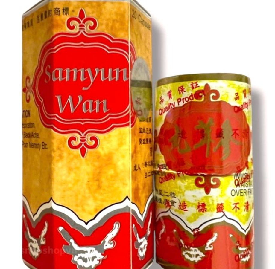 Viên uống tăng cân Samyun Wan - Hỗ trợ ăn ngon, cải thiện giấc ngủ, chiết xuất tự nhiên từ Malaysia, 20 viên/hộp - Mã