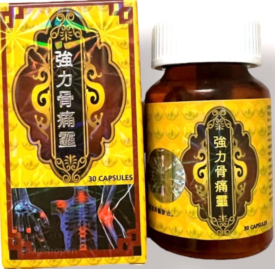 Viên uống đau nhức xương khớp, tê bại tứ chi, đi đứng khó khăn Cường Lực Cốt Thống Linh - Hộp 30 viên - Xuất xứ Malays