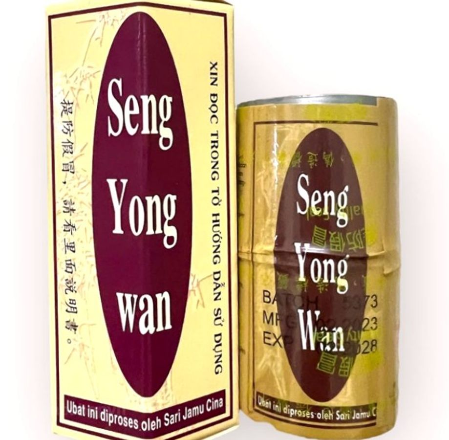 Viên uống Seng Yong Wan ( Sâm Nhung Hoàn ) - Xuất xứ Malaysia - Hộp 20 viên - Mã 1469 - Loại xịn
