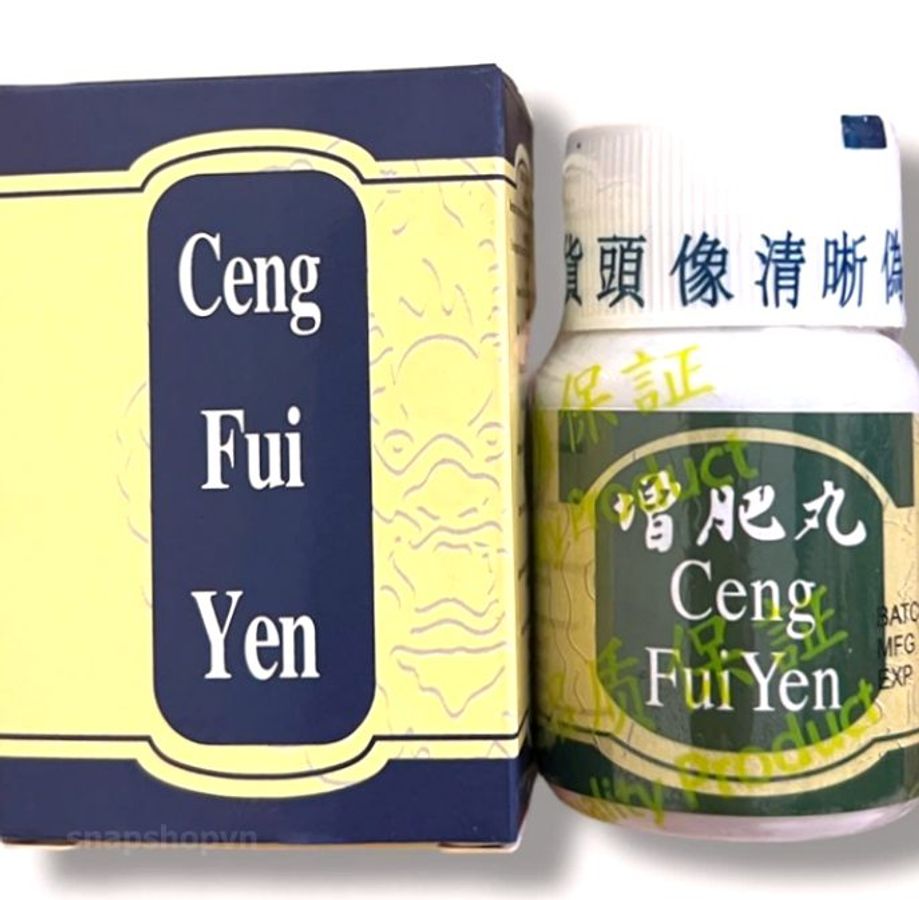 Viên uống Ceng Fui Yen ( Tăng Phì Hoàn ) - 1 hộp gồm 30 viên - Xuất xứ Malaysia - Mã 1071 - Loại xịn