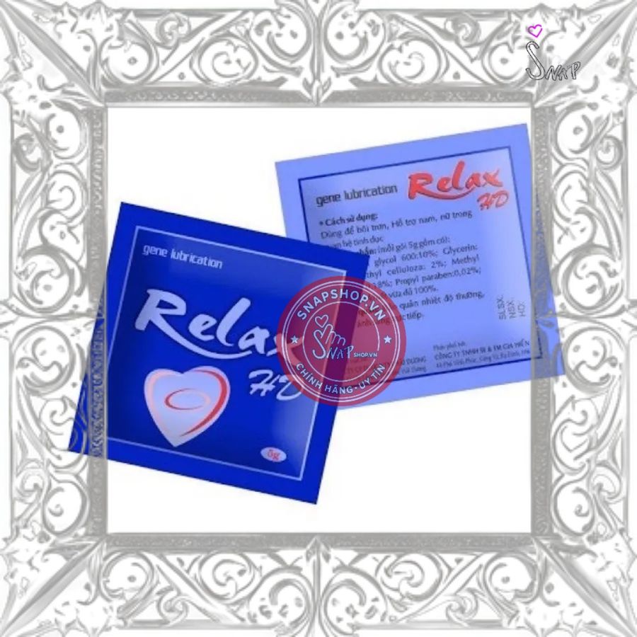 (Snapshop) Gel Bôi Trơn Relax Mát Lạnh Tiệt Trùng Gốc Nước – Hộp 30 Gói Chính Hãng