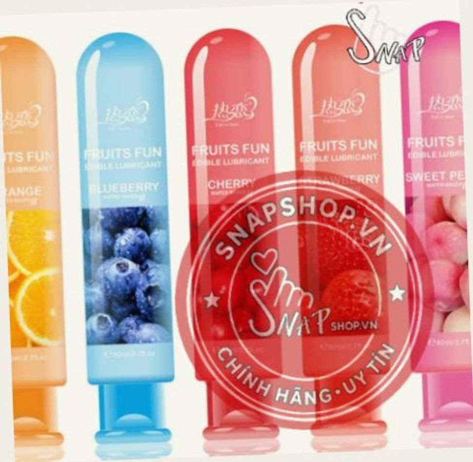 Bản Mới (Snapshop) Gel Bôi Trơn Hương Trái Cây 80ml Chính Hãng Hàng Chuẩn