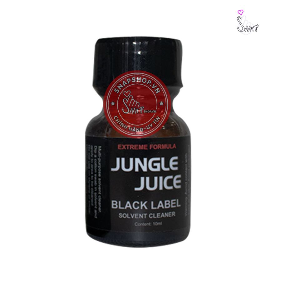 (Snapshop) Chai hít tăng khoái cảm Popper PWD USA Jungle Juice Black Label - Chai 10ml Chính Hãng Chính Hãng Cao Cấp