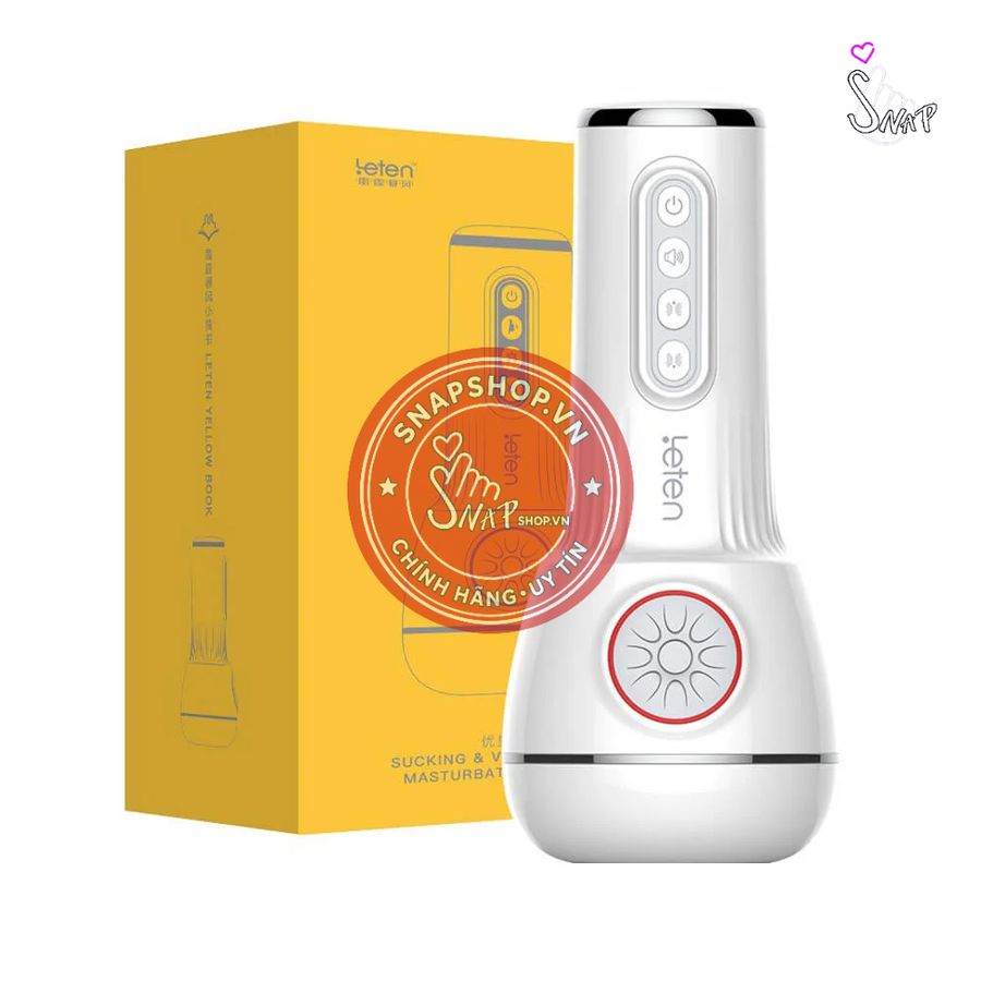 Âm đạo giả đa năng Leten Sucking & Vibrating Version 4 Chính Hãng