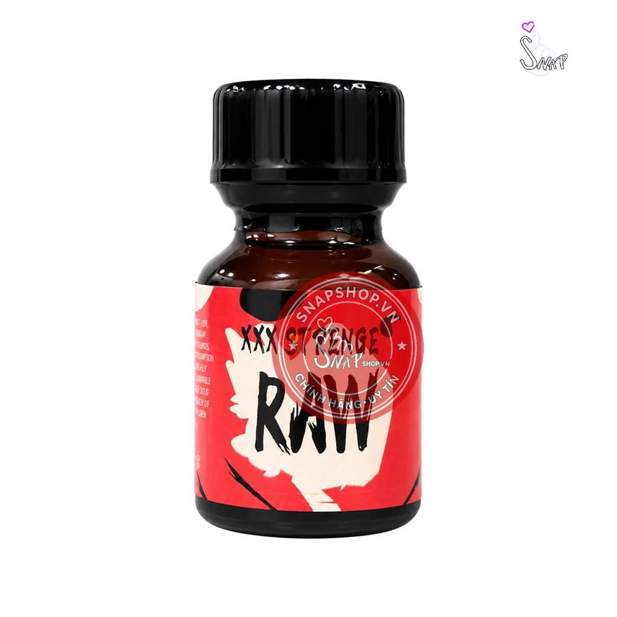 Chai hít tăng khoái cảm Popper PWD USA Strenge Raw - Chai 10ml Chính Hãng