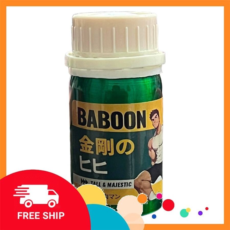 (Che Tên Khi Giao) Popper Khô Baboon USA 60g Hỗ Trợ 24/7