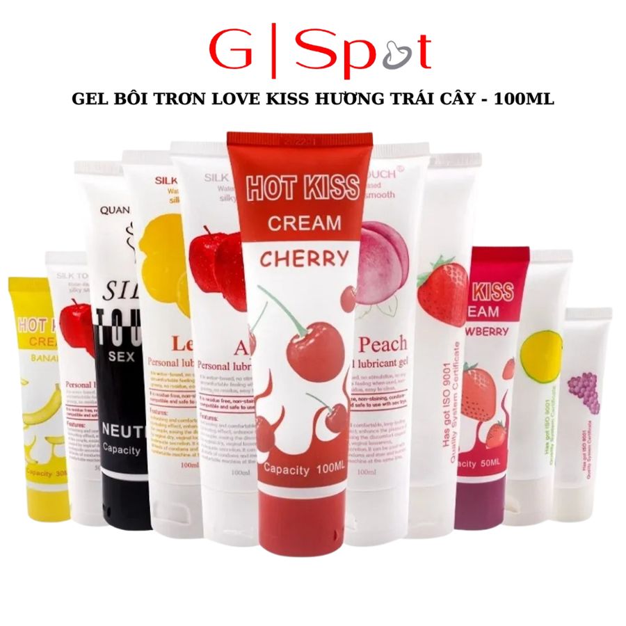 Gel Bôi Trơn Love Kiss Hương Trái Cây - 100ml