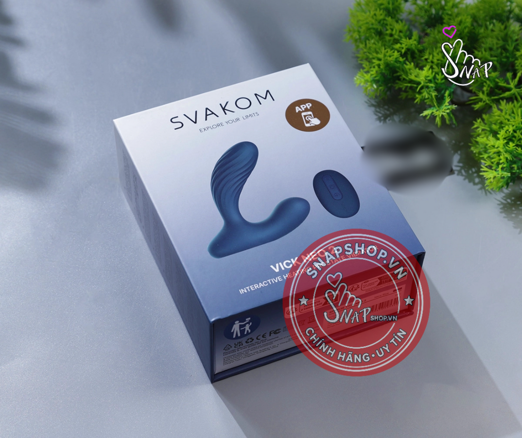 (Snapshop) Đồ chơi hậu môn Svakom Vick Neo 2 điều khiển App thông minh Chính Hãng