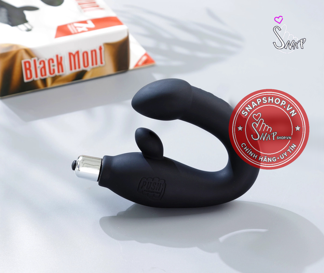 (Snapshop) Đồ chơi hậu môn Chisa Black Mont rung kích thích đa điểm Chính Hãng