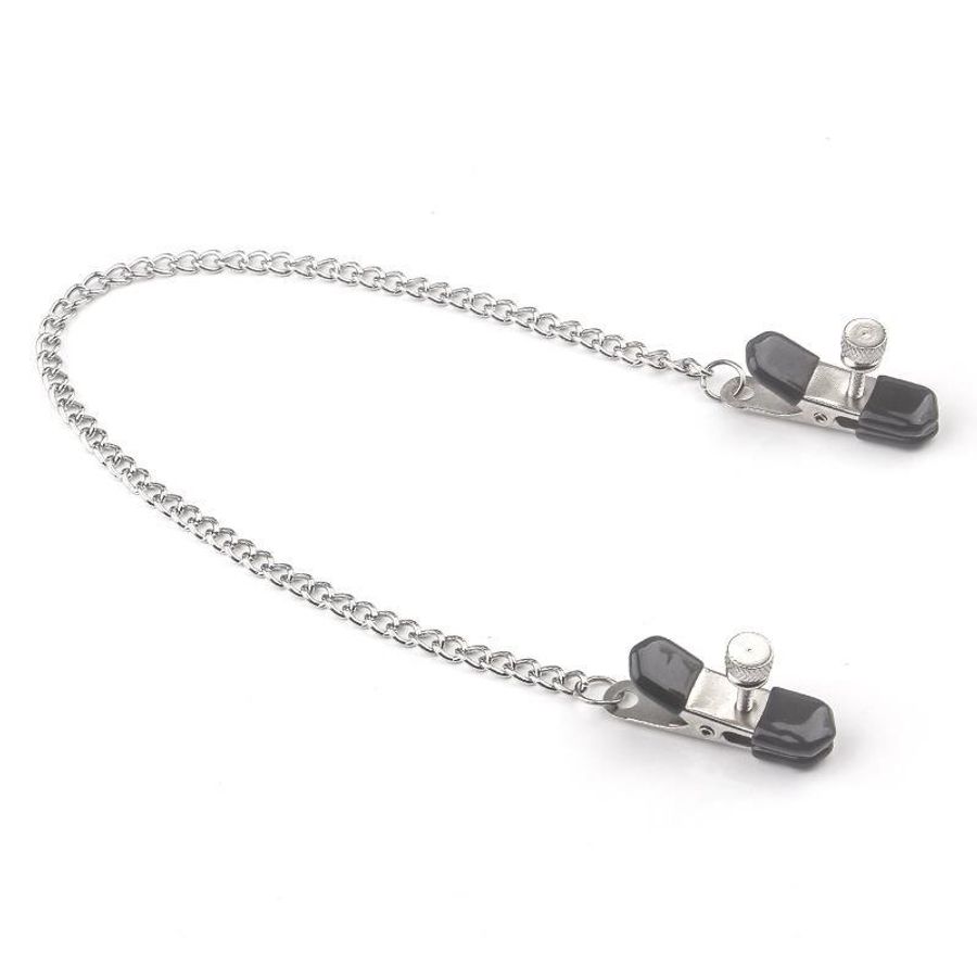 Kẹp Vú Chặt Bản Dày Đẹp Inox Núm Cao Su