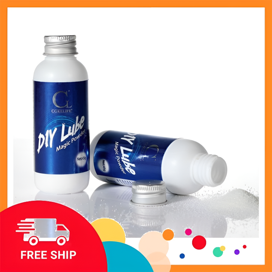 (Che Tên Khi Giao) Bột Gel Cokelife DIY Lube Magic Powder Pha Nước Tiện Lợi 45g Bảo Mật Tuyệt Đối