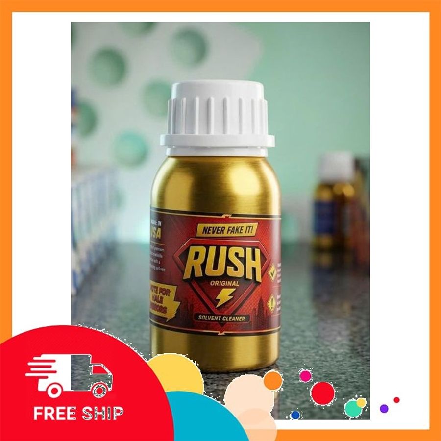 (Che Tên Khi Giao) Chai hít Popper khô 100ml Rush, Cực Mạnh Phê Lâu, Giúp Tăng Cường Sinh Lý Nam Nữ, Phê Tới Đỉnh - Hàng Mới Về