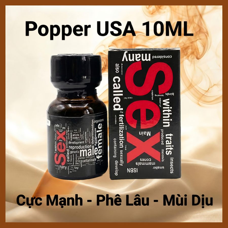 (Che Tên Khi Giao) Popper 10ml , cho ng lờn, kích thích mạnh mẽ, phê lâu hơn, mùi hương dịu, dễ hít Cao Cấp Bảo Đảm