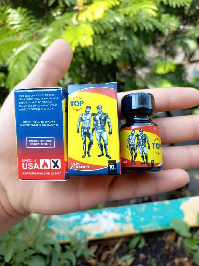 Popper 10ml USA, Cho Top, Giúp Tăng Cường Sinh Lý, Hỗ Trợ lâu ra, kéo dài thời gian, che tên 