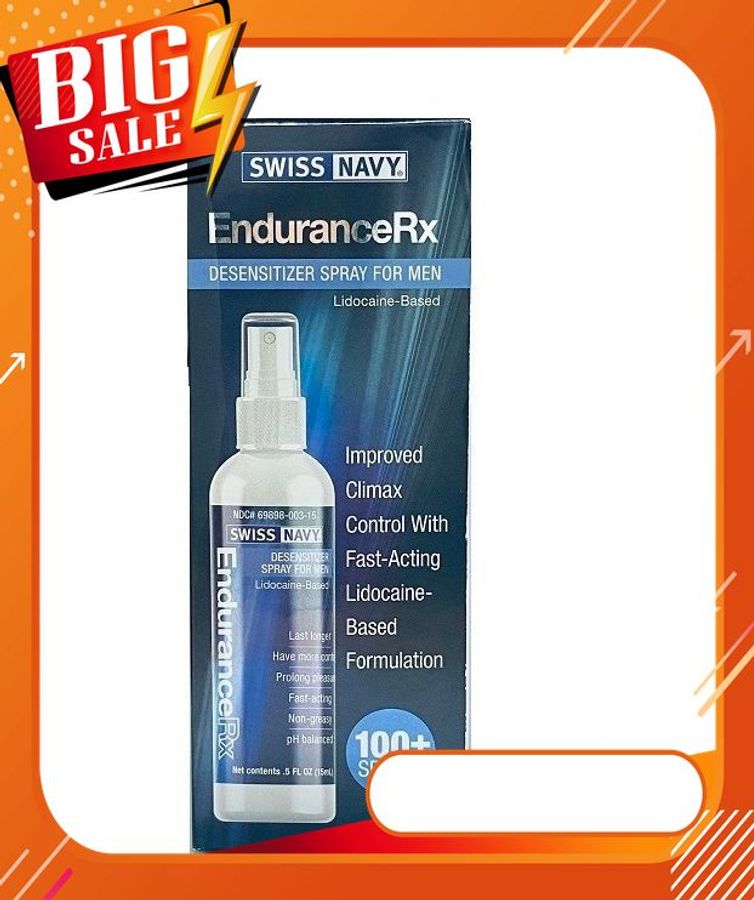 WISS NAVY RX 15ml Delay Spray hỗ trợ kéo dài thời gian trong QH Nhập Khẩu Chính Hãng