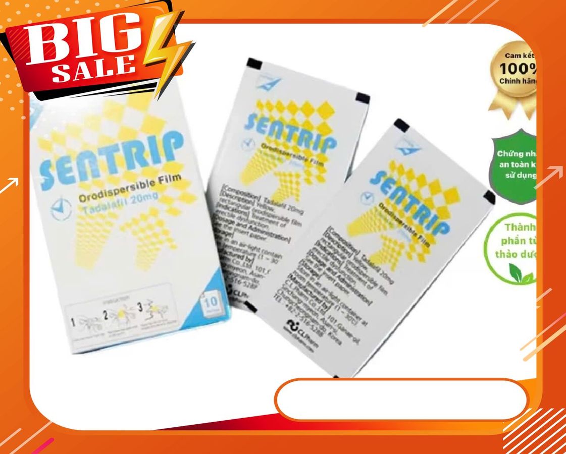 Hàng Nội Địa Cao Cấp - hộp 10 tem ngậm sesen trip nhập khẩu hàn quốc CLINIC 20mg - đóng gói kín đáo, bảo mật thông tin
