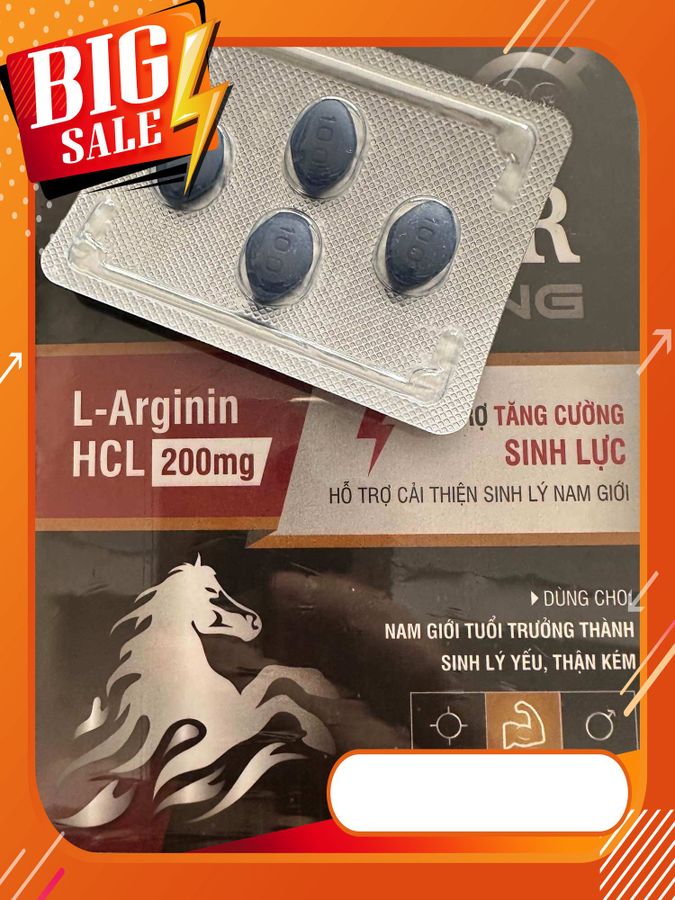 Male sexual enhancement pills (box of 4 pills) Viên uống hỗ trợ tăng cường sinh lực cho Nam