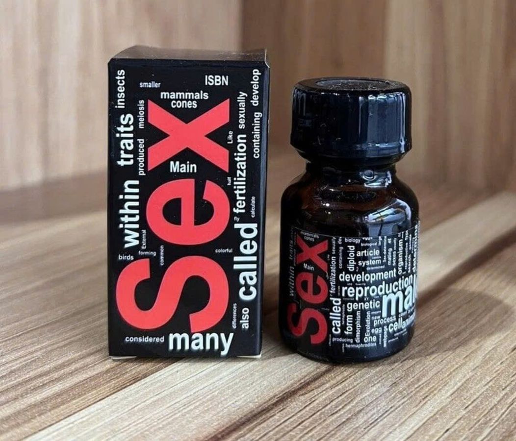 Chai hít Popper 10ml, cho nam nữ tăng độ ham muốn, rạo rực, phê tới đỉnh, che tên