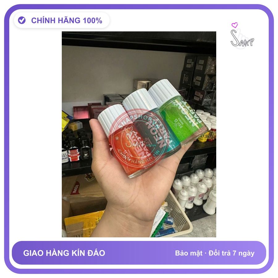 (Che Tên) Combo 3 chai popper neon 40ml, hỗ trợ tức thì, tăng cường sinh lý nam nữ, che tên Chuẩn Auth