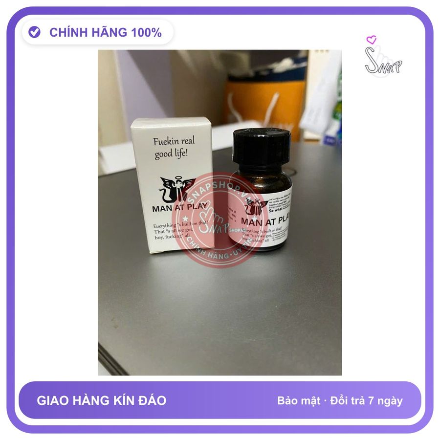(Che Tên) Chai hít trực tiếp vào mũi, Popper 10ml,công dụng tức thì, hỗ trợ cực mạnh - Snapshop
