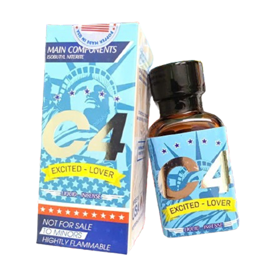Popper 30ml USA, Mẫu Mới Cực Mạnh Phê Lâu Cho Ng Lờn, Che Tên 