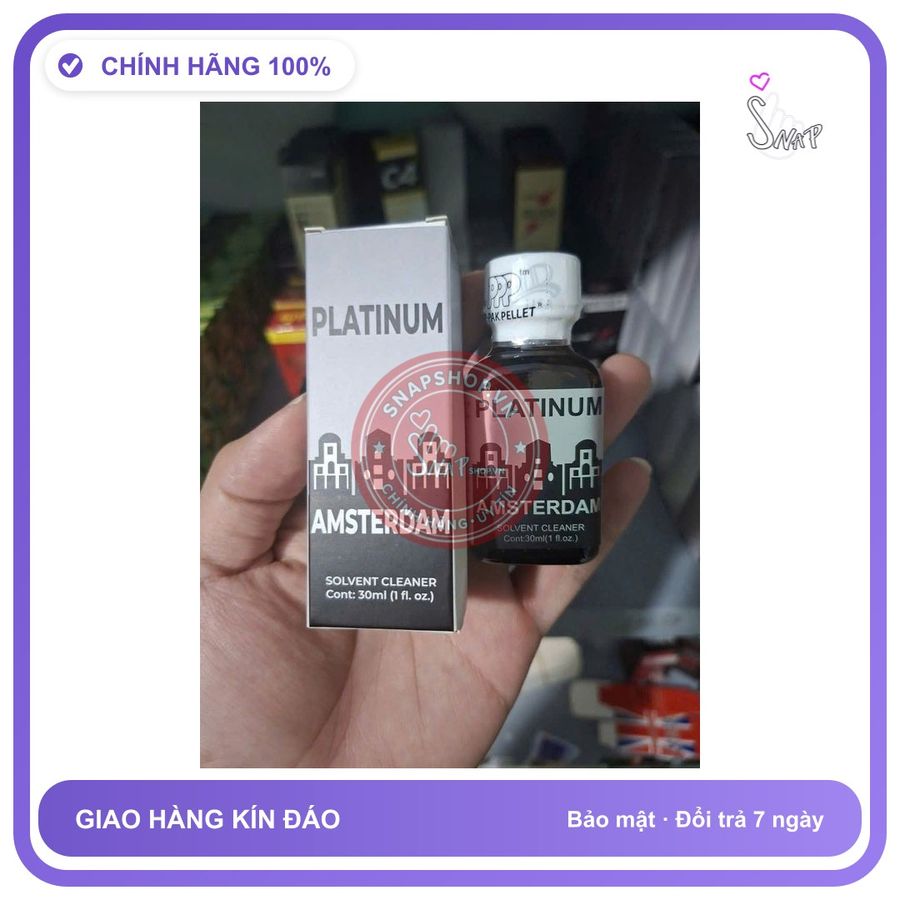 (Che Tên) Chai hít vào mũi, popper 30ml USA, Giúp Tăng Cường cảm giác Cực Mạnh, Phê Tới Đỉnh, Che Tên Hỗ Trợ 24/7
