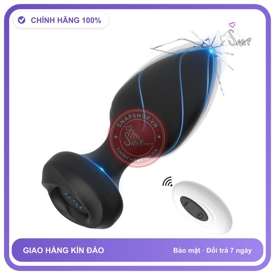 (Che Tên) Plug Rung 10 Chế Độ Điều Khiển Từ Xa - Hàng Mới Về