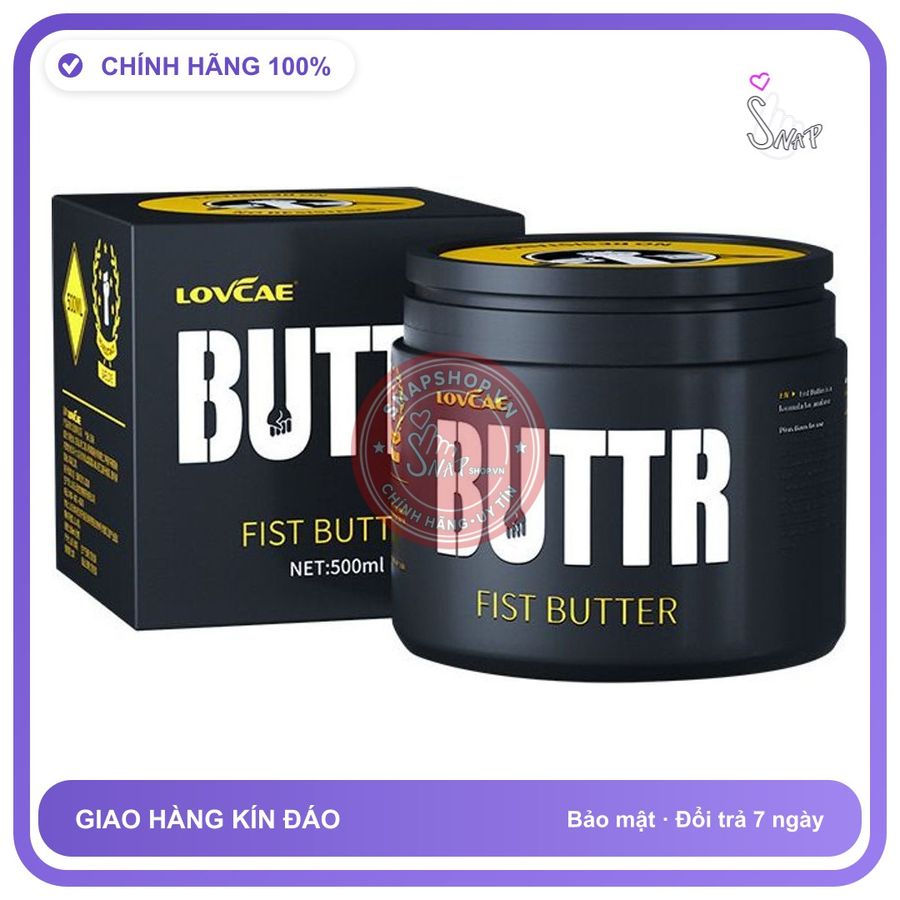 (Che Tên) Gell Fist Butter 500ml Chuyên Dụng Siêu Trơn Mịn - Hàng Mới Về