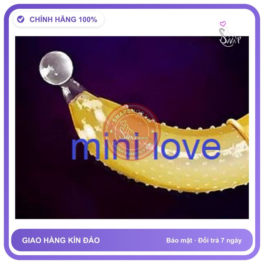 (Che Tên) Bao cao su viên bi lớn ở đầu tăng khoái cảm cho phụ nữ hộp 2 cái bi + 1 cái trơn Cao Cấp Bảo Đảm