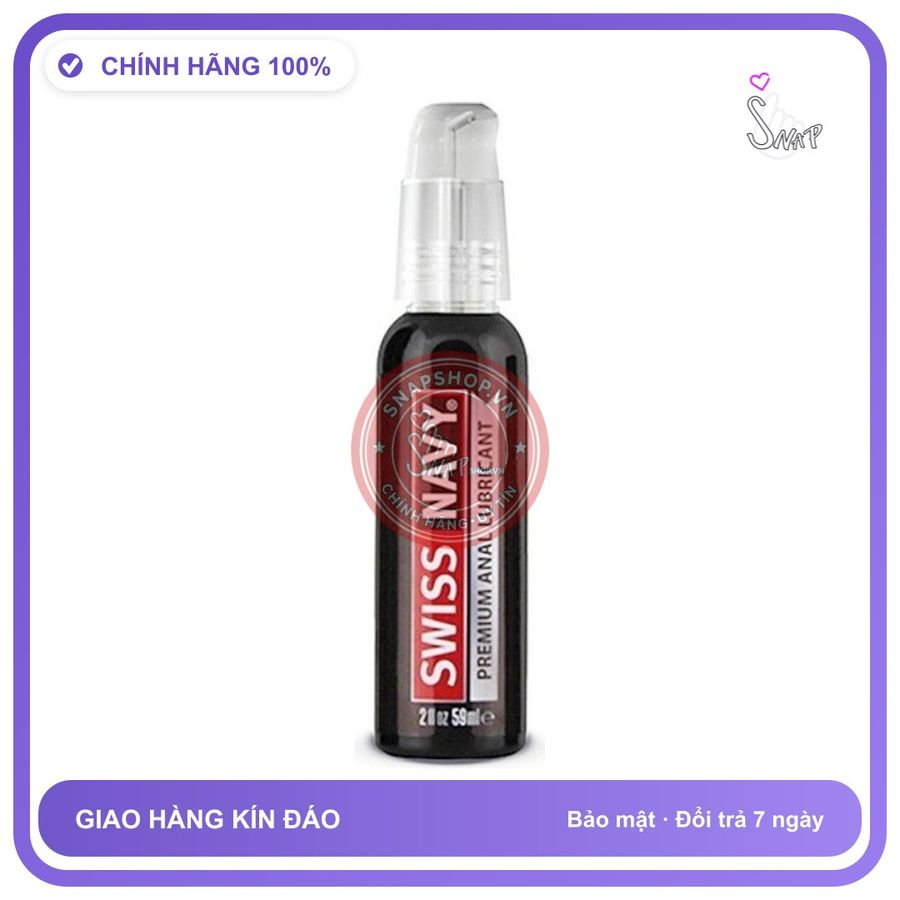 (Che Tên) Gel Bô.i Trơ.n Cao Cấp Đa Năng 3in1 SwissNavy Premium Hỗ Trợ 24/7