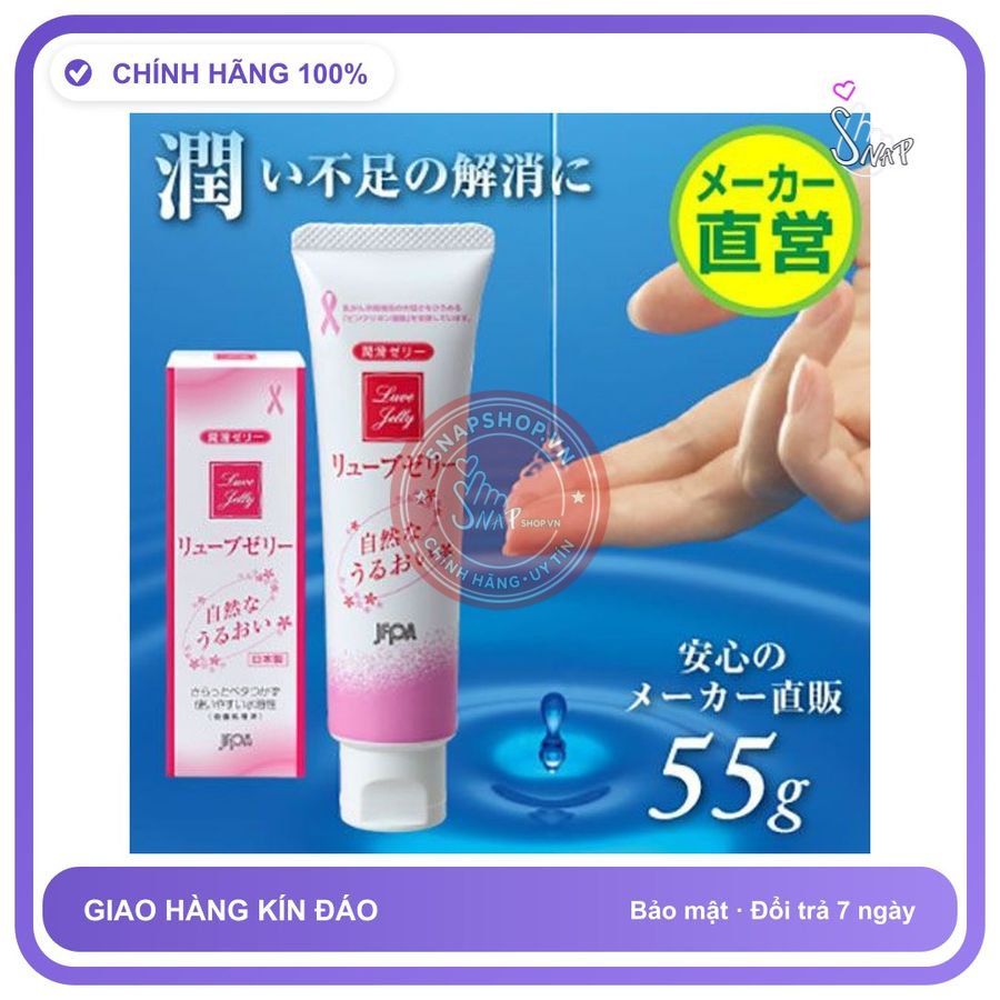 (Che Tên) Gel bô.i trơ.n Jex Luve Jelly Hot cao cấp không mùi không vị của Nhật lọ 55gr Giao Nhanh Toàn Quốc