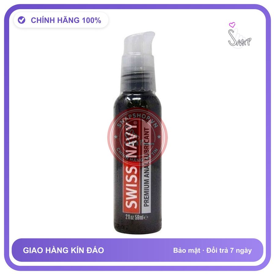 (Che Tên) Gel Bô.i Trơ.n Hậu Môn Swiss Navy Anal Lubricant - Mỹ Giao Nhanh Toàn Quốc
