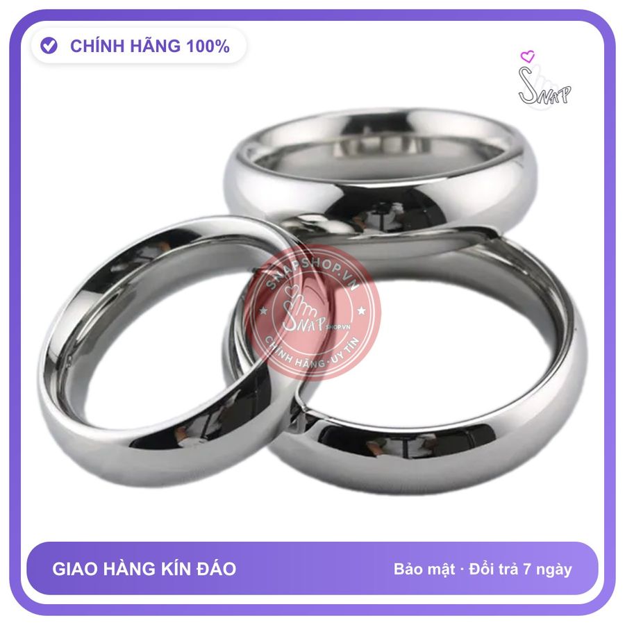 (Che Tên) Vòng Đeo inox Bản Trụ Tròn Cao Cấp Bảo Đảm