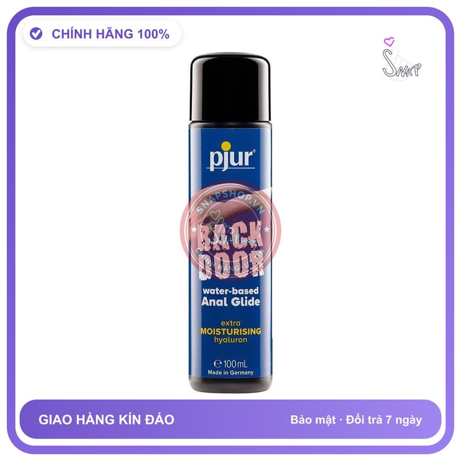 (Che Tên) Gel Hậu Môn Của Đức Pjur Back Door Moisturising Chuẩn Auth