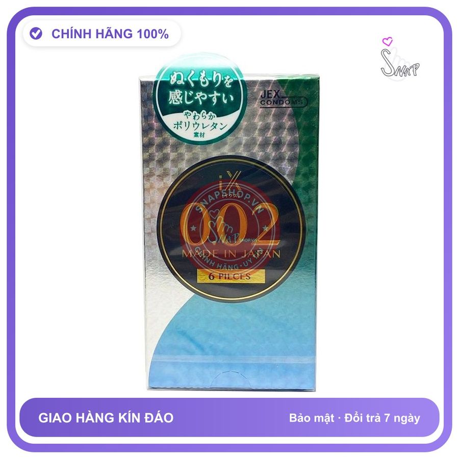 (Che Tên) Bcs Siêu Mỏng Cao Cấp Nhiều Gel bô.i trơ.n Jex IX 0.02 H6 Giao Nhanh Toàn Quốc