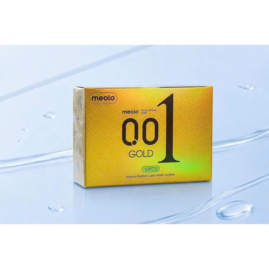 Bao cao su Meolo 001 cao cấp có gai, cảm giác mới lạ, Hộp 10b