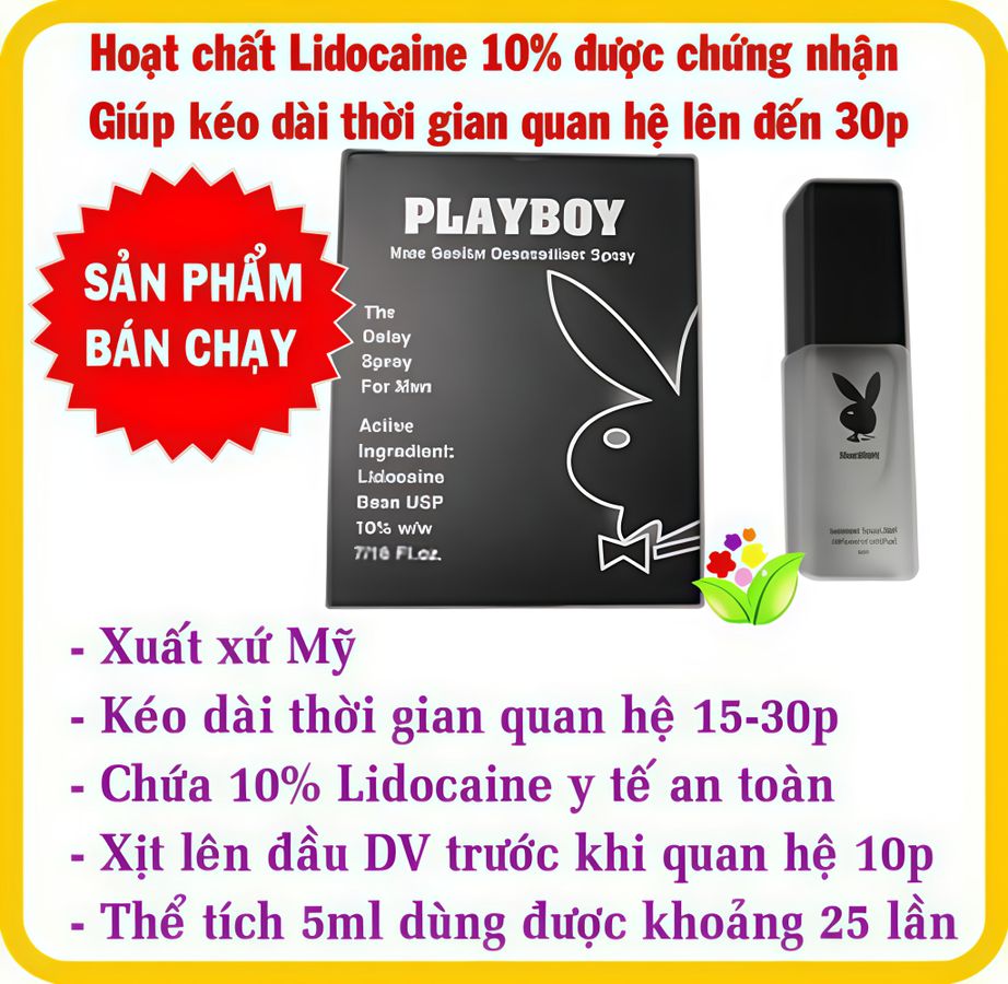 Chai xịt lâu ra, gây tê dương vật,kéo dài thời gian, che tên sp 