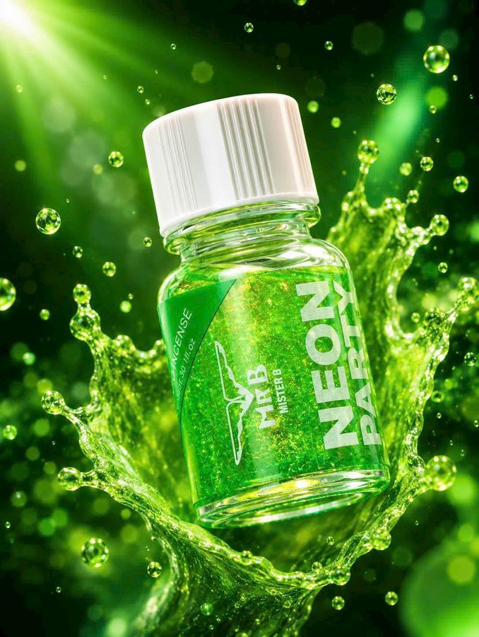 Popper 40ml NEON, Cực Mạnh, Phê Lâu,Ko Rát Mũi, Tác Dụng Nhanh