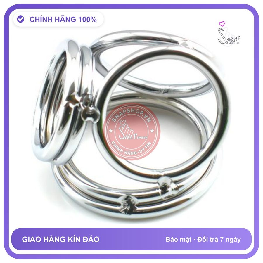 (Che Tên) Vòng Inox 4 Nhánh - Snapshop