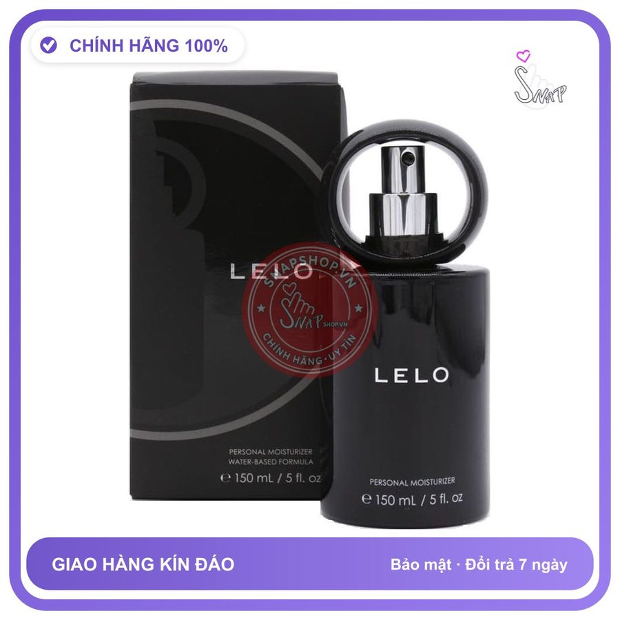 (Che Tên) Gel Bôi Trơn Quan Hệ Gốc Nước Cao Cấp Lelo Personal Moisturizer Cao Cấp Bảo Đảm
