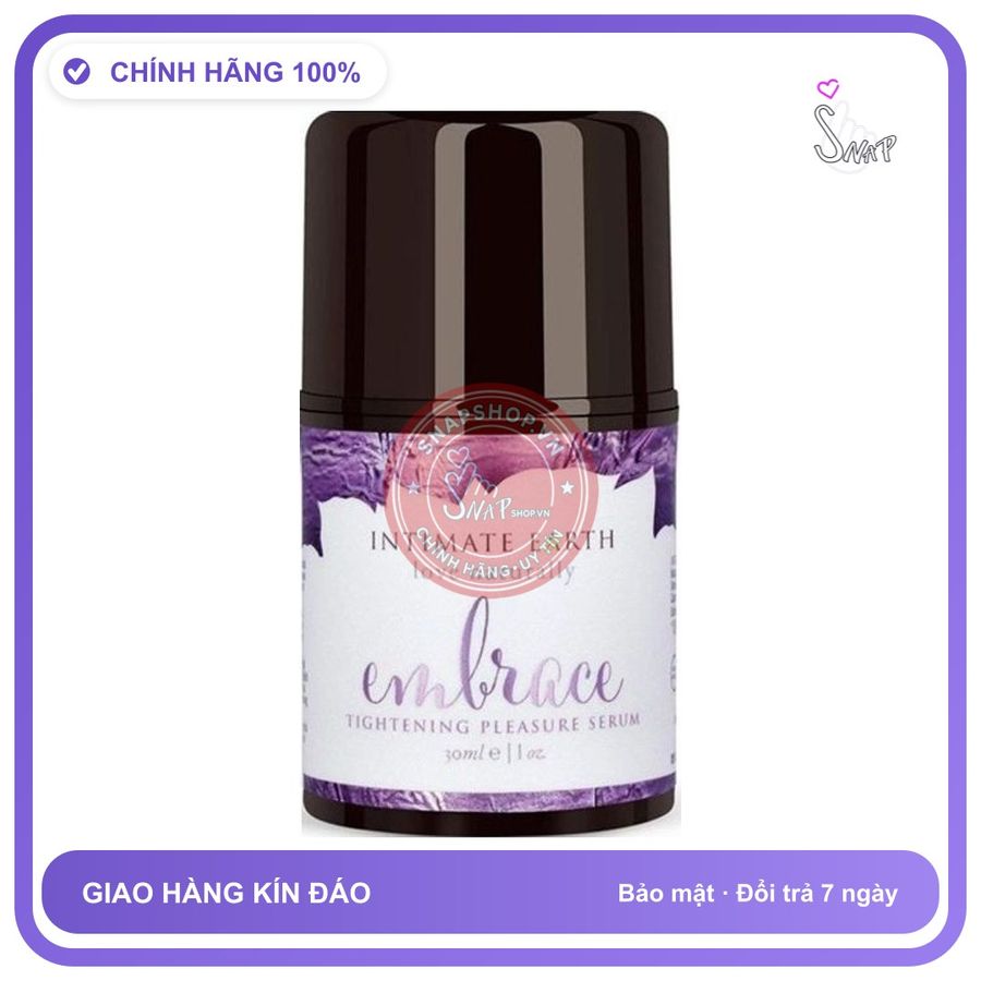 (Che Tên) Gel Bôi Trơn Tăng Khoái Cảm Cho Nữ Embrace - Mỹ Hỗ Trợ 24/7
