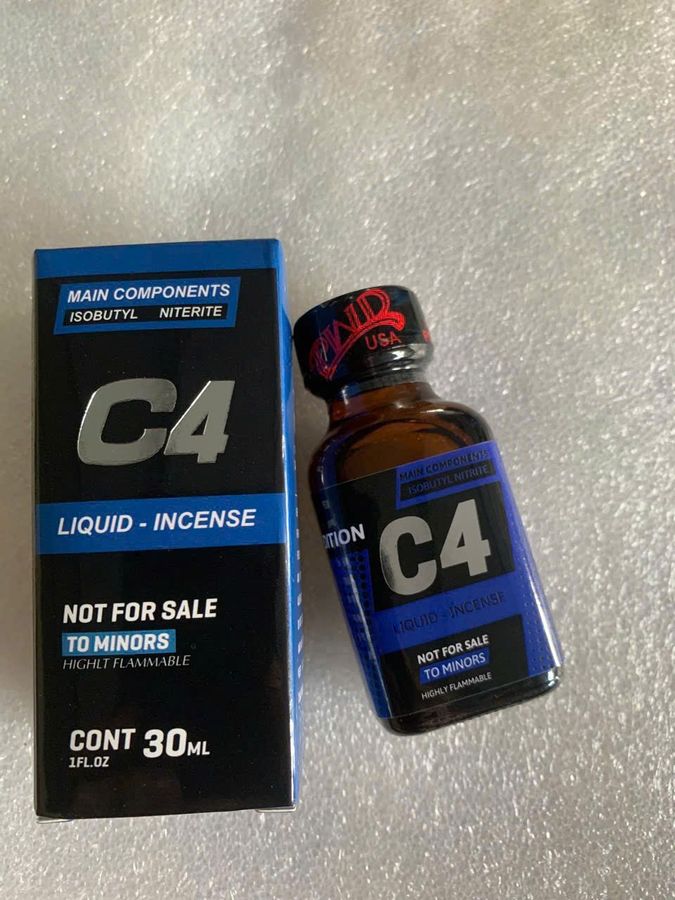 Popper C4 30ml USA, Giúp Hỗ Trợ Sinh Lý, Tăng Cường Hưng Phấn, Kích Thích Nhanh