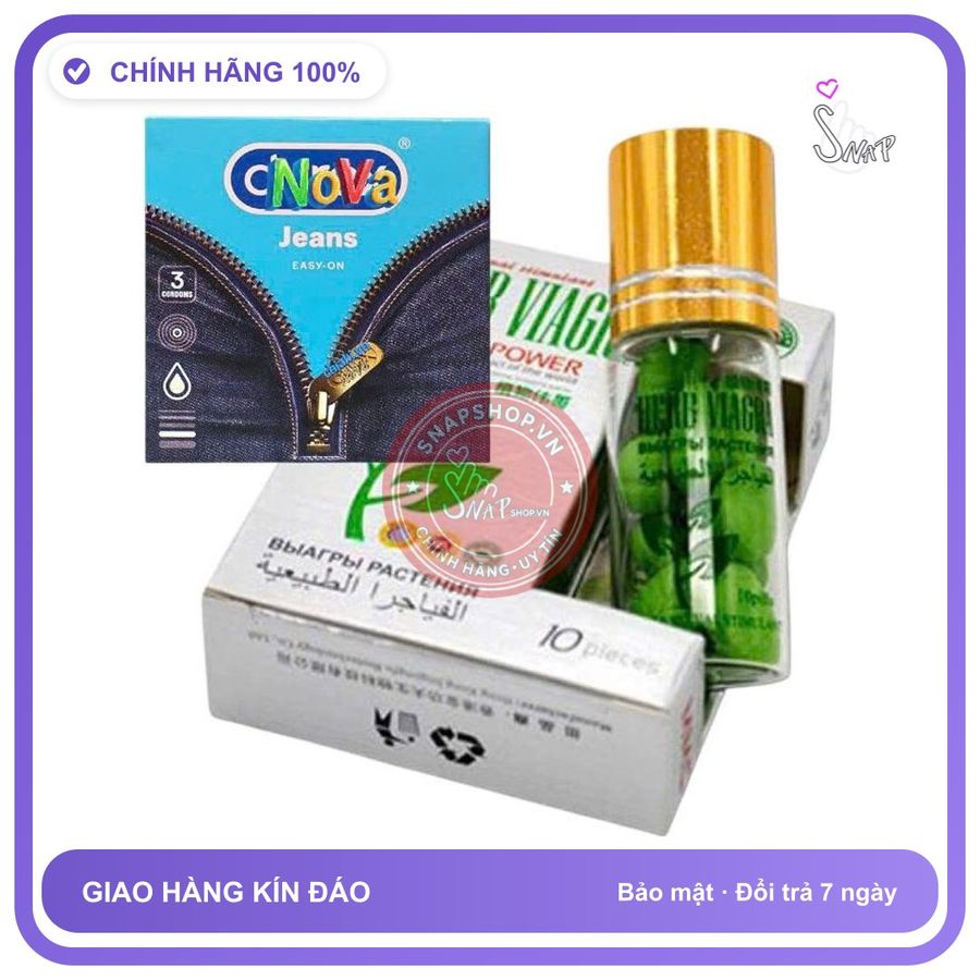 (Che Tên) bao cao su NoVa dr tặng lọ kẹohỗ trợ tăng cường cho nam Hộp Trắng Kín